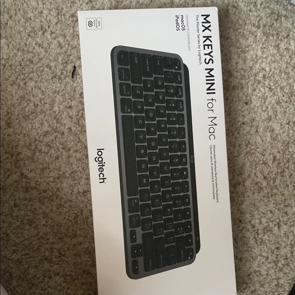 Logitech MX Keys Mini for Mac Keyboard - Picture 3 of 4